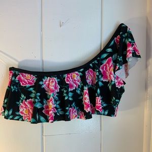 Time and Tru Off the shoulder bikini top